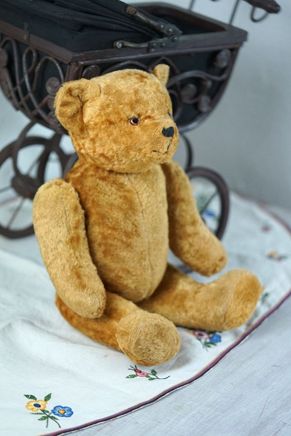 フランスのレーヨンファーのあどけない可愛さのベア42cm