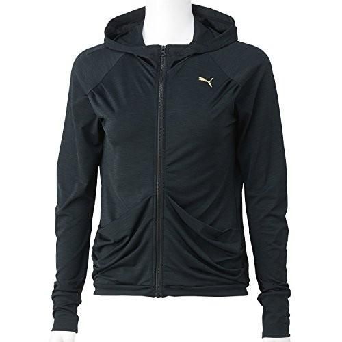 プーマ(PUMA) レディース Y フーデッドニットジャケット 920080-01 ブラック Mサイズ