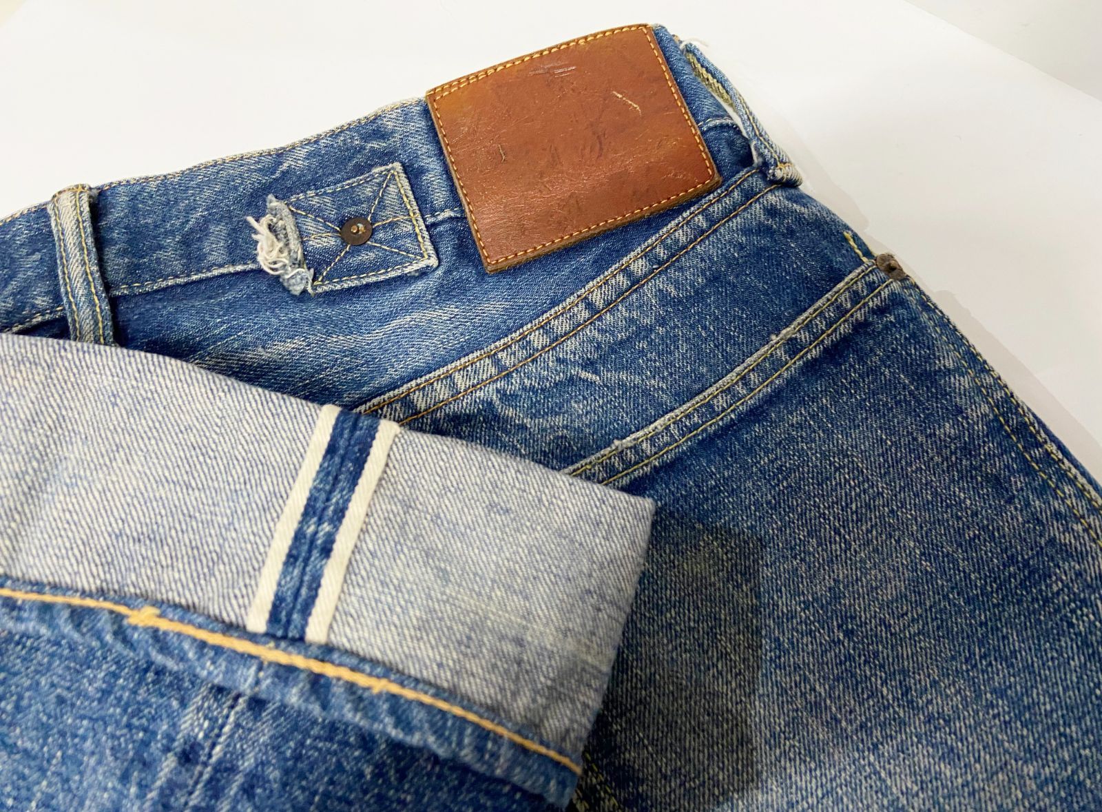 tenderloin シンチバック デニム w34