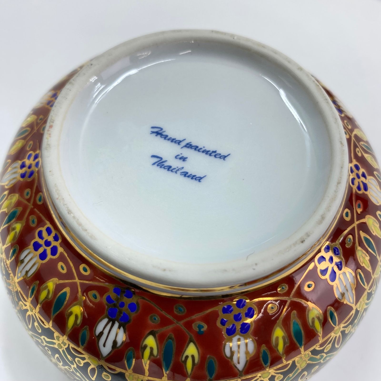 タイ伝統工芸 ベンジャロン焼き 陶器小物 - メルカリ