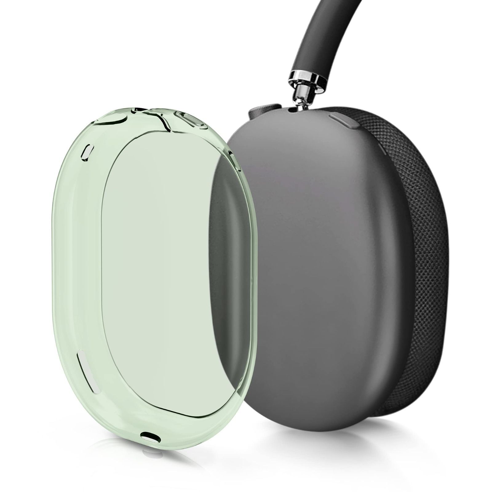 kwmobile 2x ヘッドホンカバー 対応: Apple AirPods Max 交換用