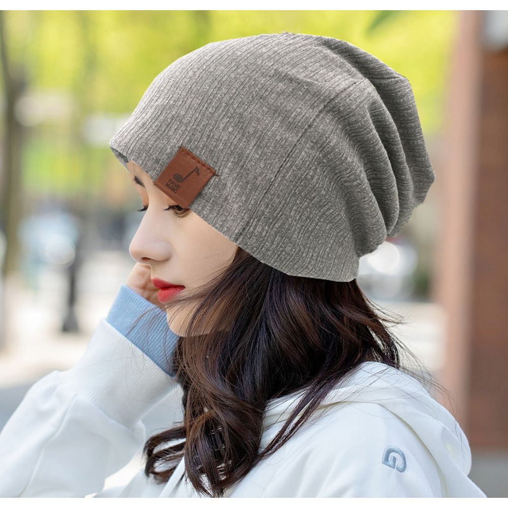 ニットキャップ グレー 灰色 ビーニー ニット帽 新品 - 帽子 ニットキャップ グレー 灰色 ビーニー ニット帽 新品 - 帽子