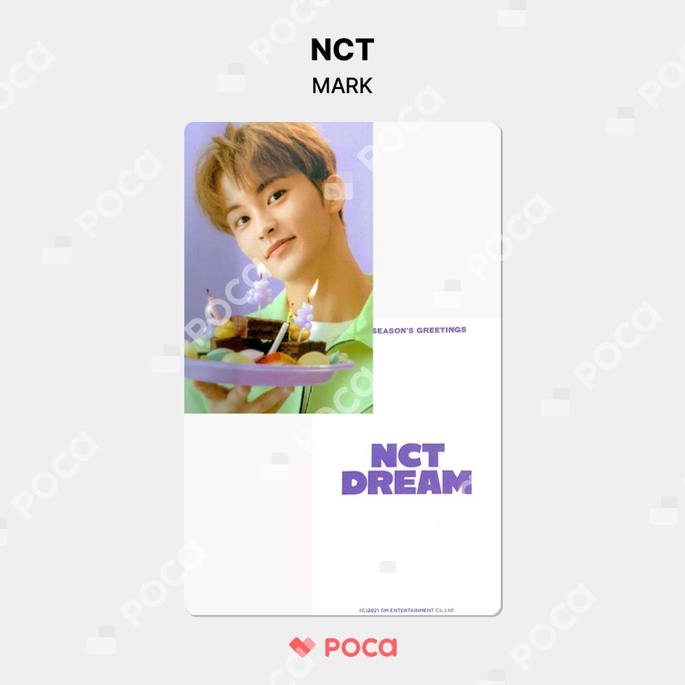 NCT マーク トレカ 2021 SEASON'S GREETINGS PHOTO PACK