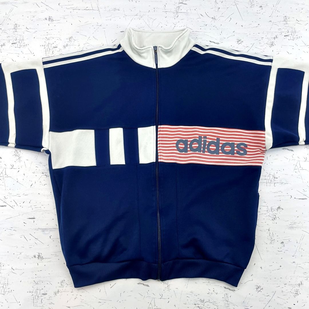 US古着・80's~90's】adidas アディダス ジャージ トラックジャケット