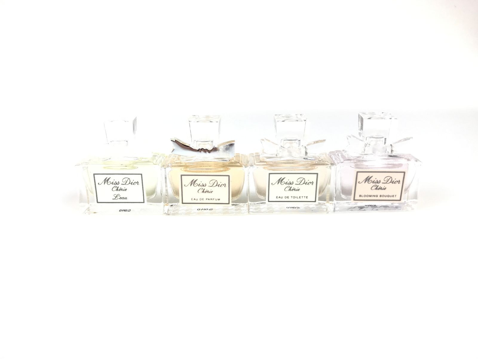 Dior Miss Dior Cherie 香水セット 5ml×4 THE SCENTS OF Miss Dior Cherie perfume set 5ml x 4 unused | eBay