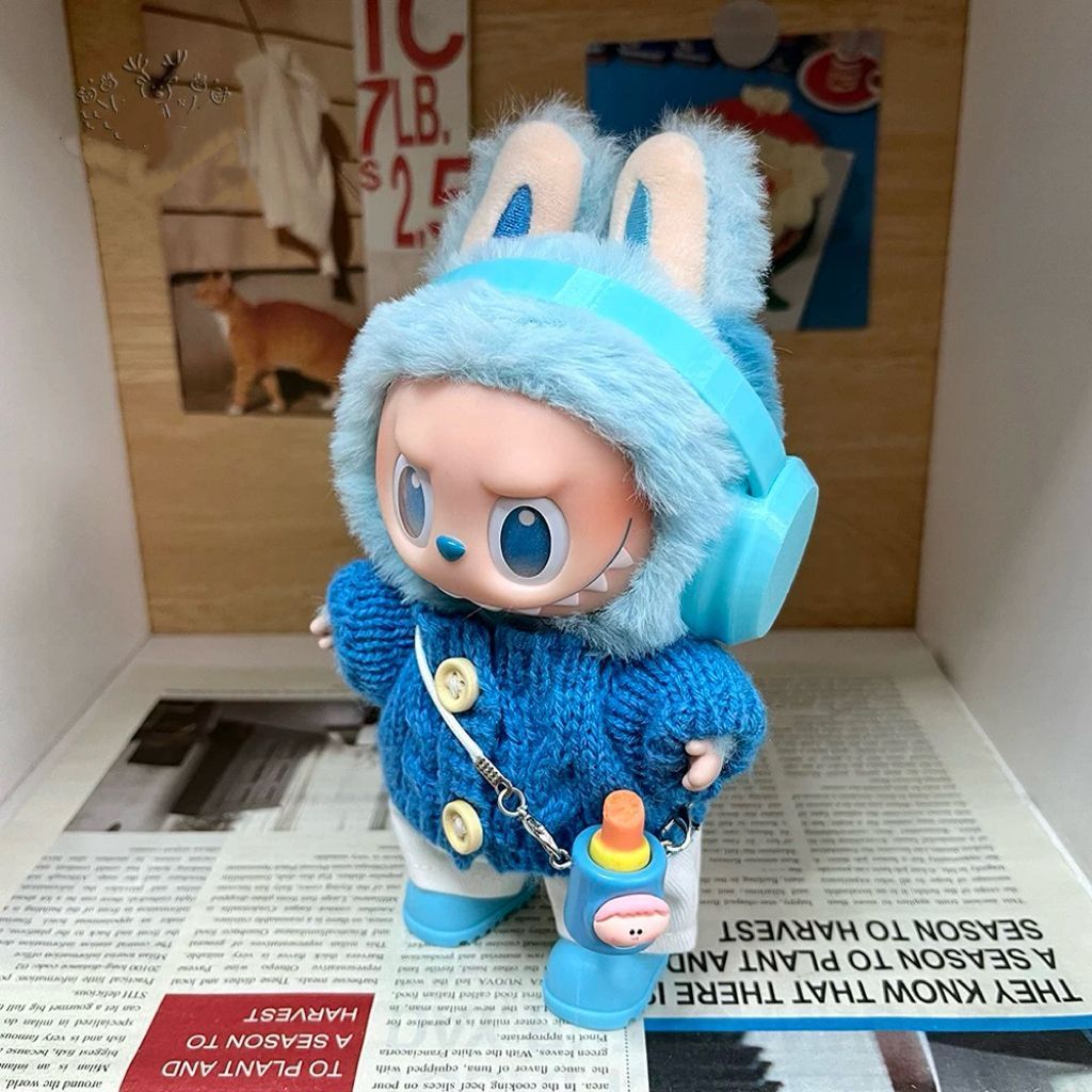 Labubu ぬい服 着ぐるみ 着せ替えコスチューム 17cm ラブブ