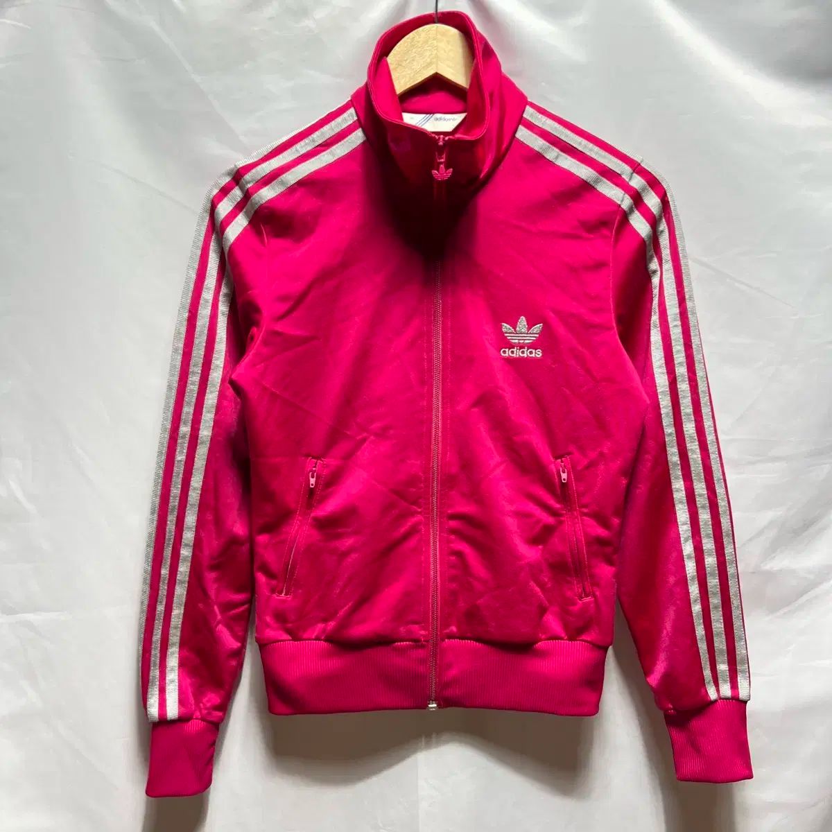 純正品| 90 adidas アディダス ファイヤーバード ピンク トラックジャージ