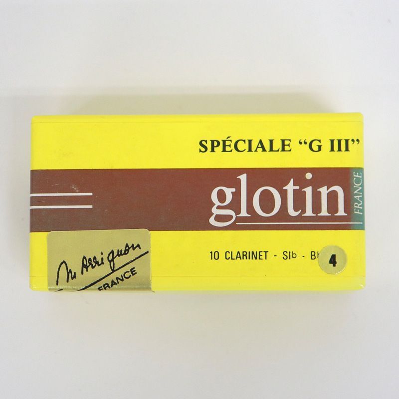 ☆希少☆glotinスペシャルGクラリネットグロタンリード 3.5 10枚入り