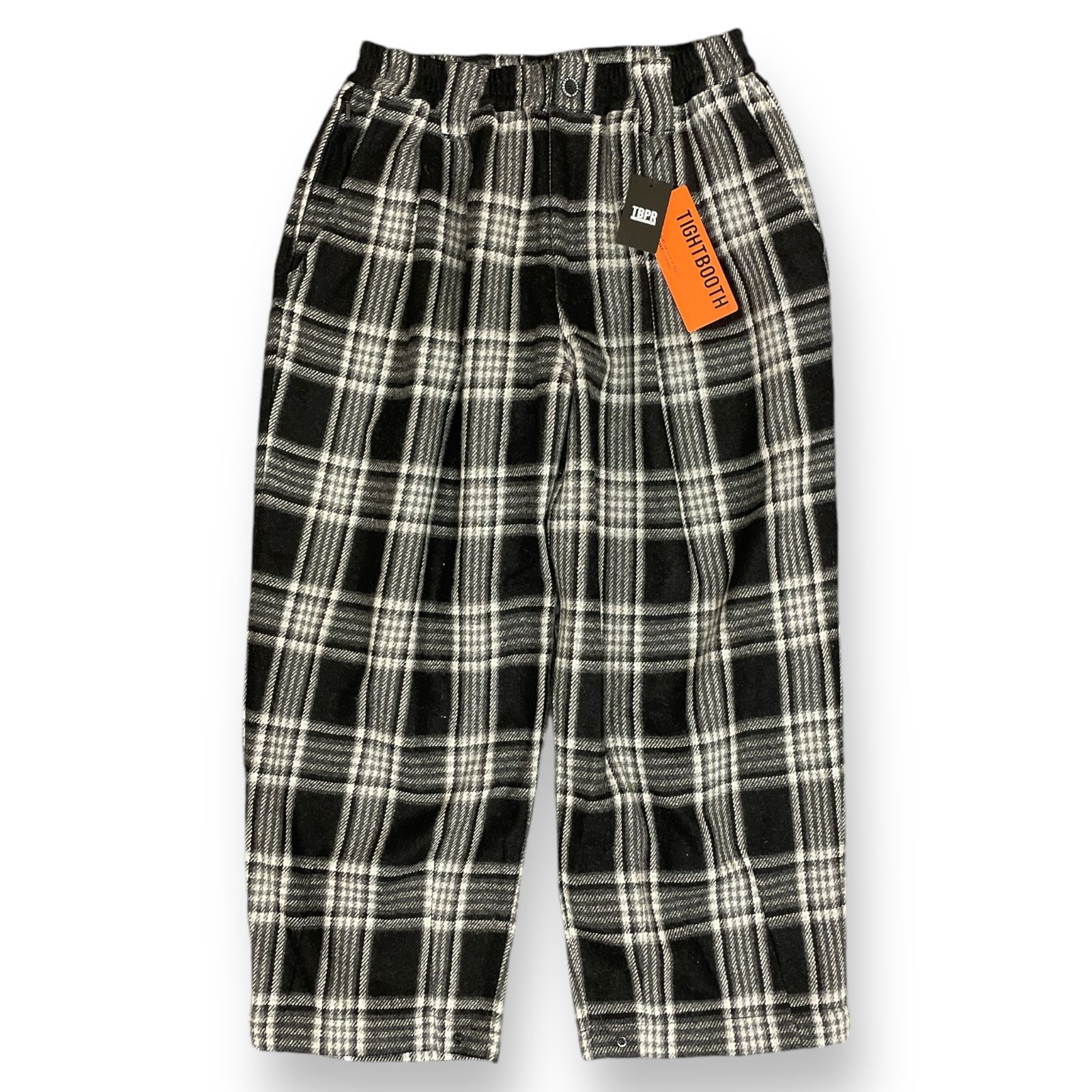 TIGHTBOOTH プレイドフランネルバギースラックス PLAID FLANNEL BAGGY SLACKS - TIGHTBOOTH® タイトブース