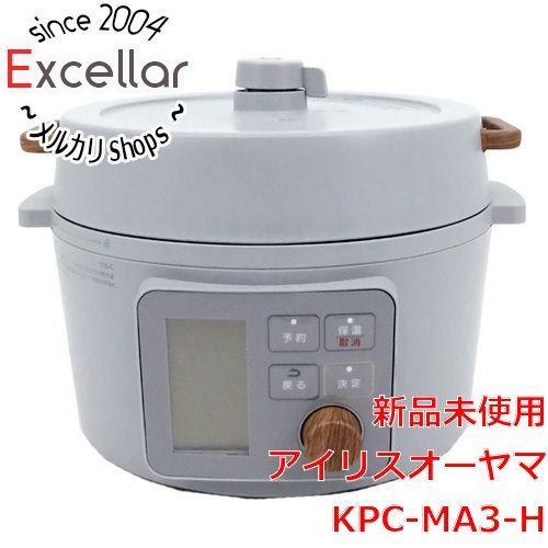 bn:5] アイリスオーヤマ 電気圧力鍋 3.0L 液晶タイプ KPC-MA3-H