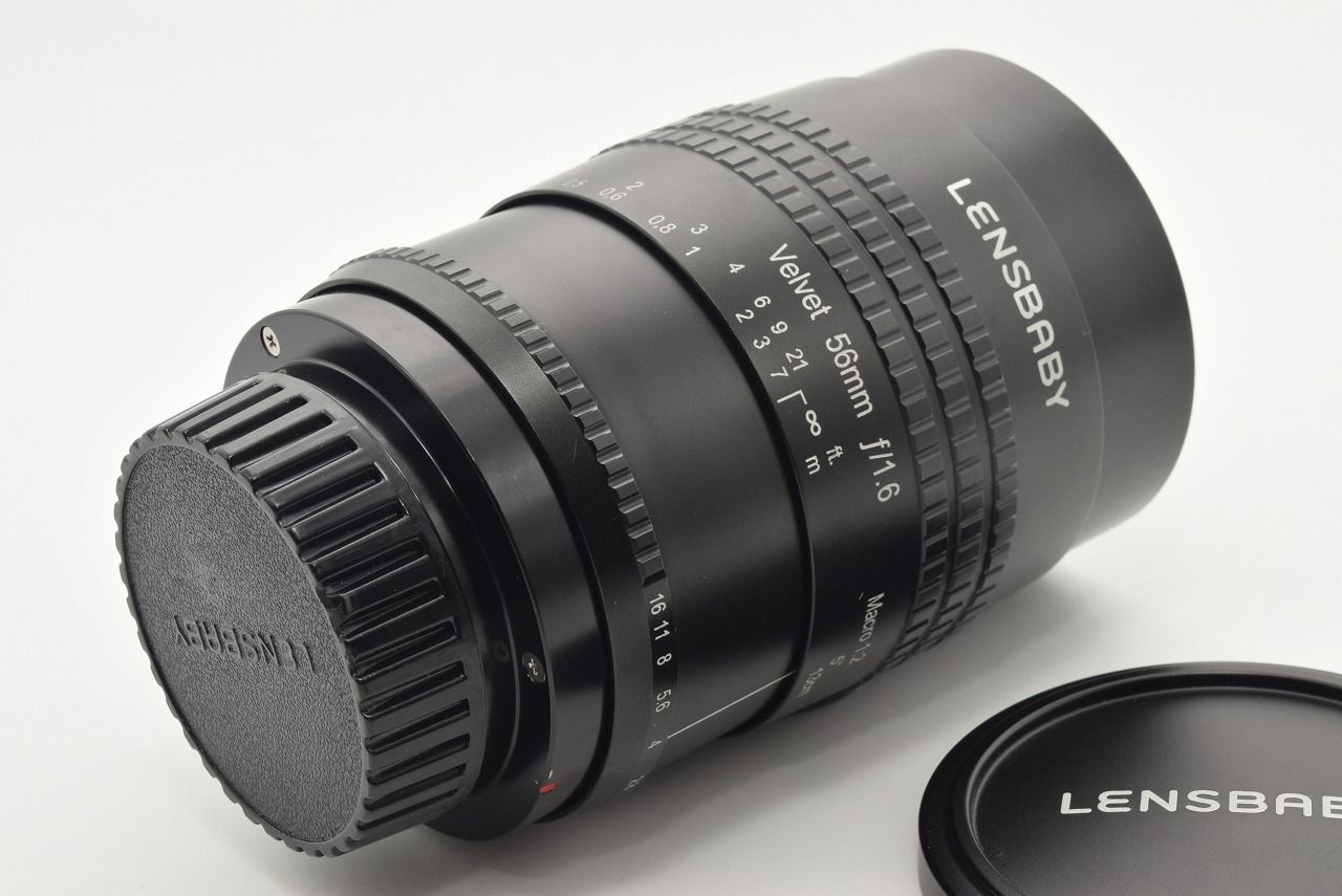 Lensbaby レンズベビー ソフトレンズ Velvet 56 56mm F1.6 マイクロ