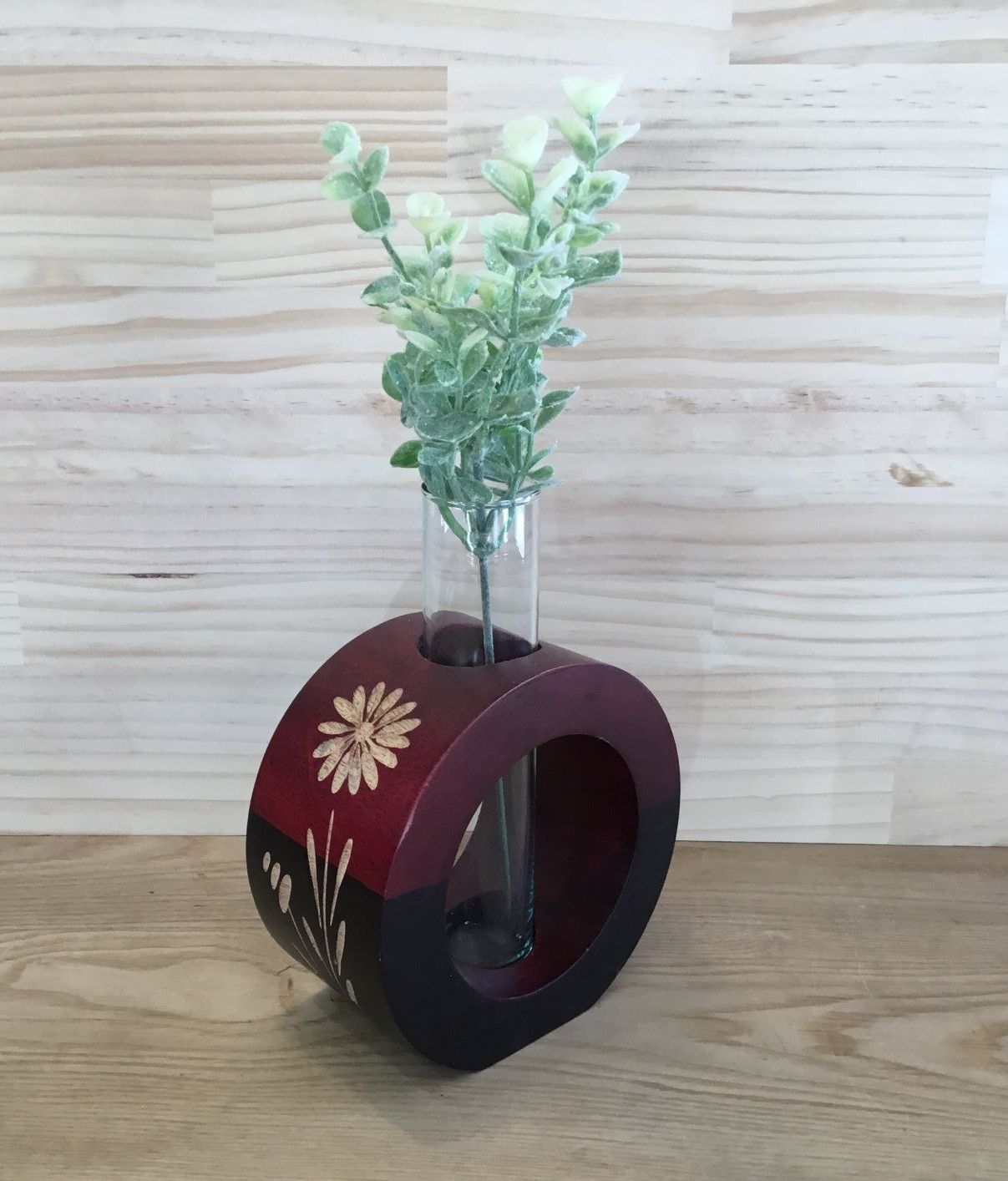 木製 一輪挿し リング　サイズ L