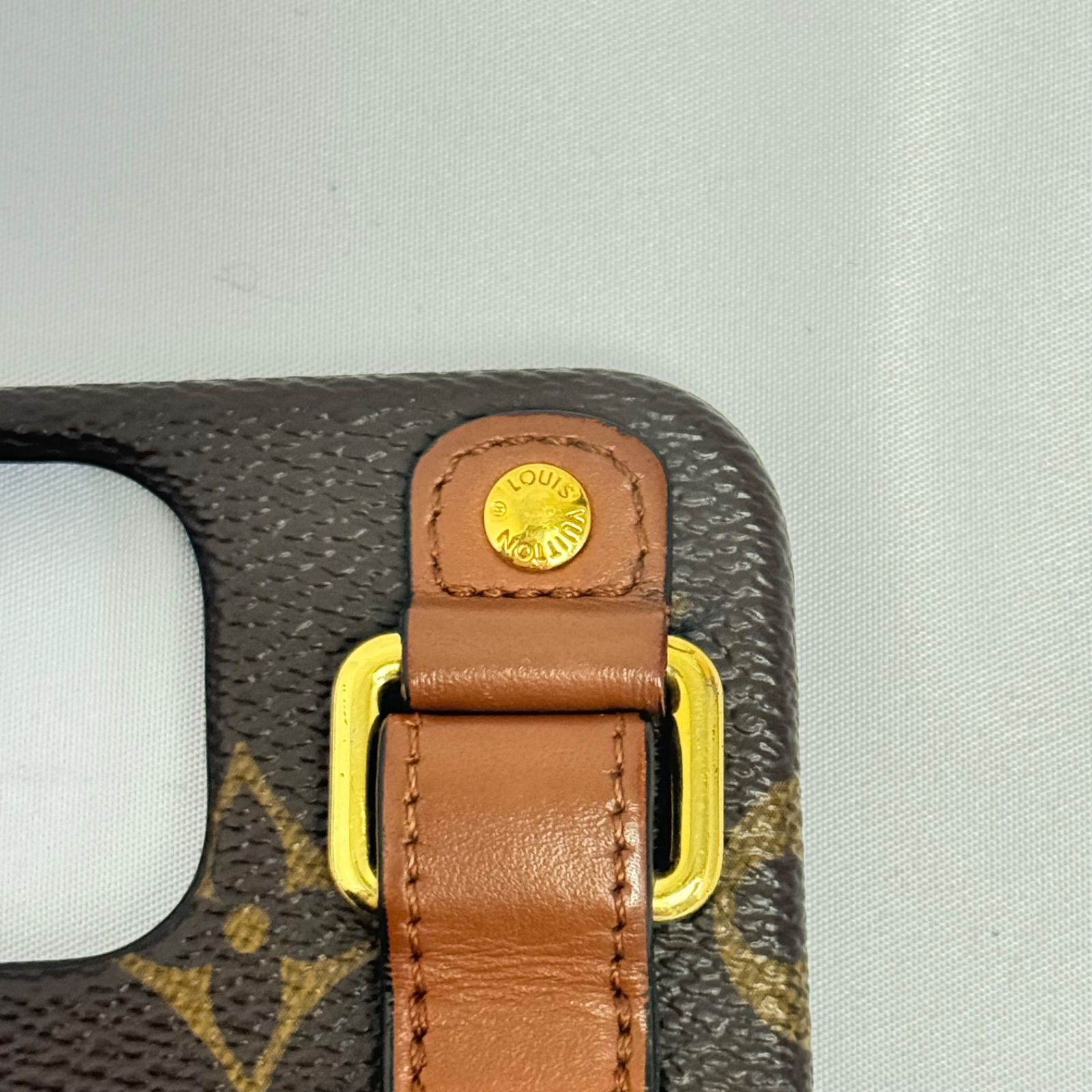 ルイヴィトン iPhoneケース 12/12Pro モノグラム ドーフィーヌ