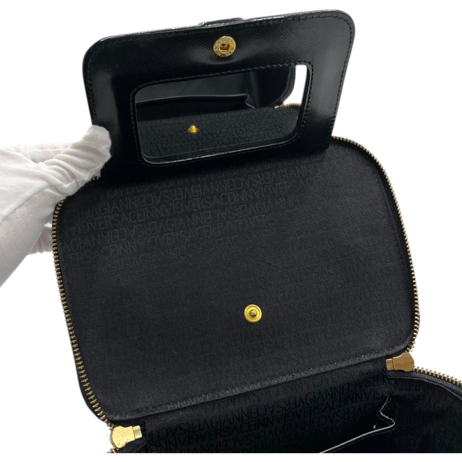 GIANNI VERSACE ジャンニヴェルサーチ バニティバッグ メイクポーチ