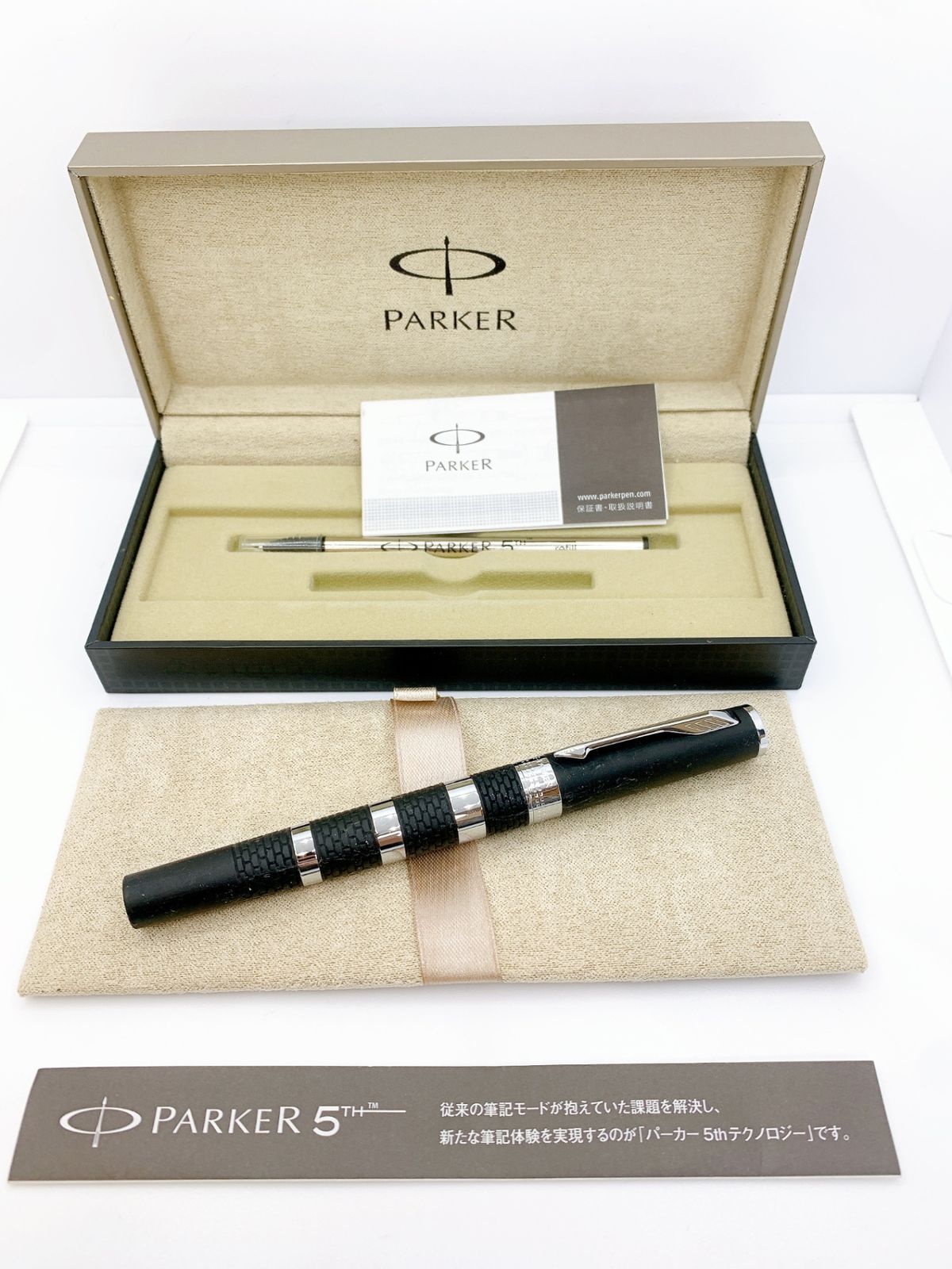 PARKER|パーカー インジェニュイティ パーカー5thテクノロジー ボールペン ブラック|シルバー SH130