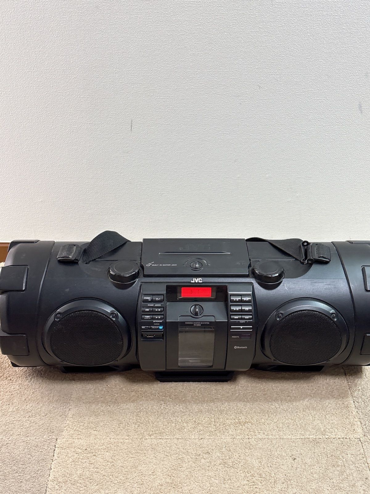 JVCビクター RV-NB90-B Bluetoothパワードウーファーシステム JVC RV-NB90-B Powered Woofer CD System bluetooth Operation