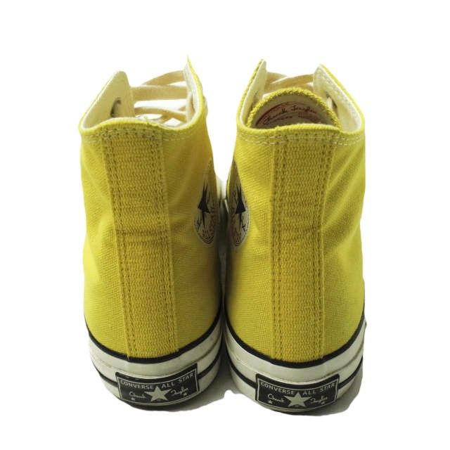 CONVERSE ADDICT コンバースアディクト CHUCK TAYLOR CANVAS HI チャックテイラー キャンバスハイ 1CL573 US8.5(27cm) MUSTARD スニーカー シューズ【中古】【CONVERSE ADDICT】 新品 CONVERSE ADDICT コンバースアディクト CHUCK TAYLOR CANVAS OX