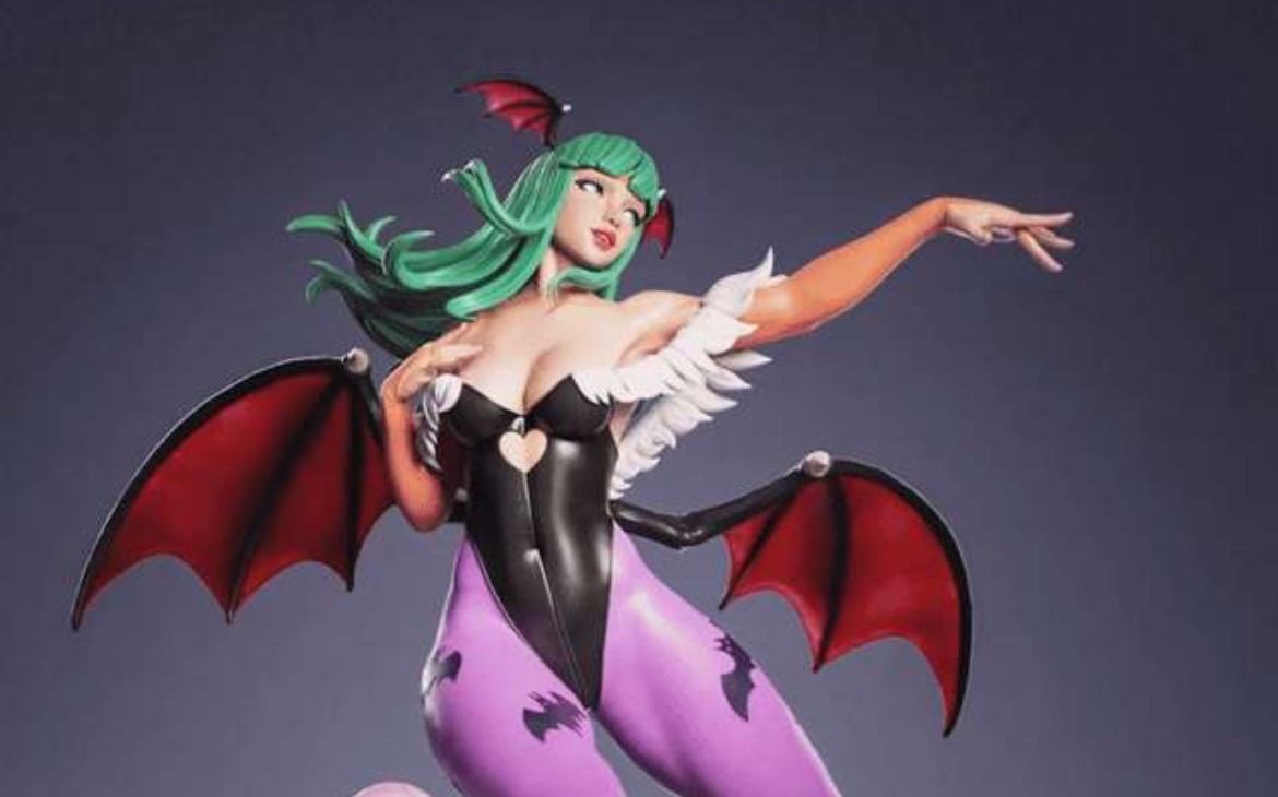 「ヴァンパイア」　モリガン　フィギュア 1/8 ガレージキット フィギュア 未塗装 ヴァンパイア モリガン