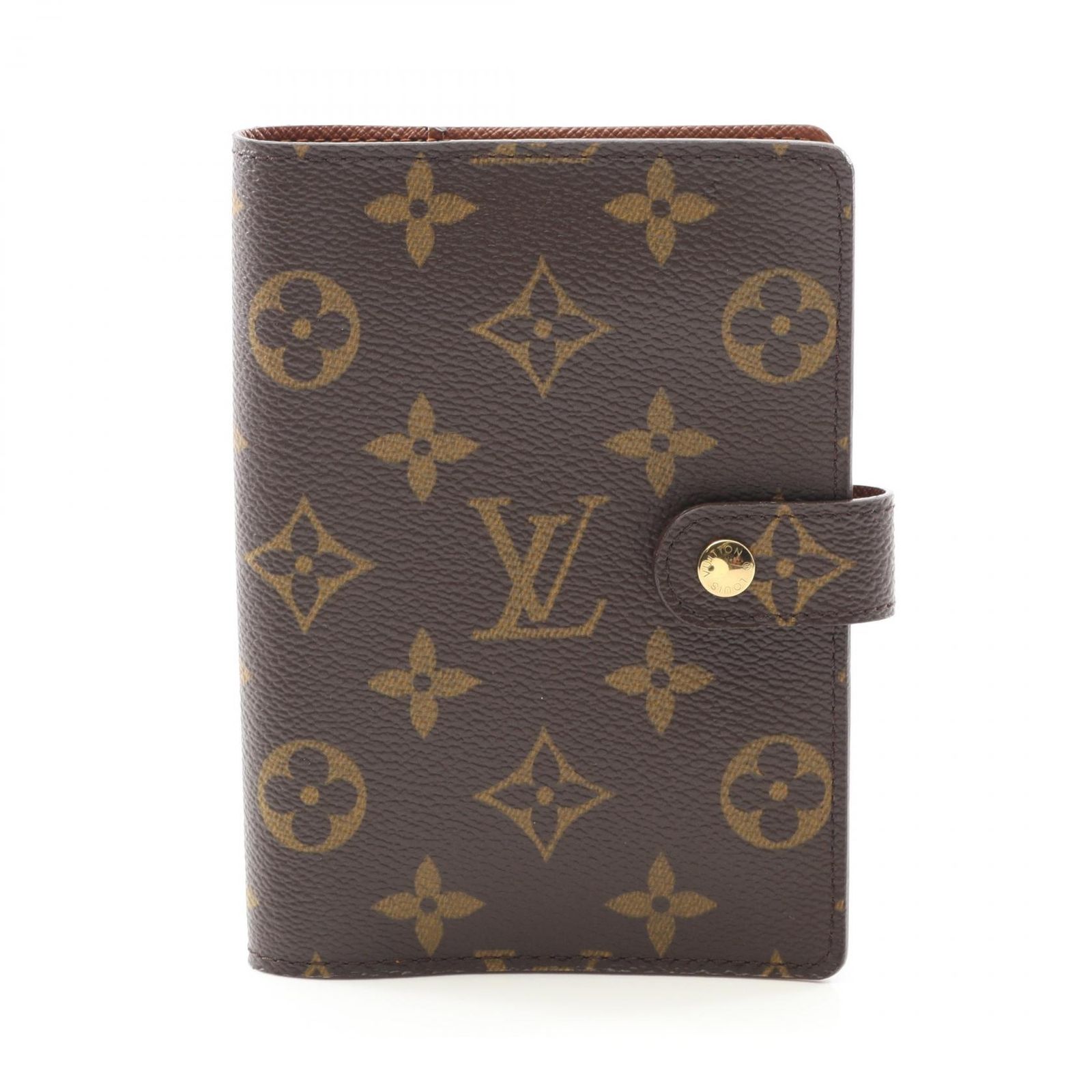 ルイ ヴィトン LOUIS VUITTON 手帳カバー アジェンダPM R20005 PVCコーティングキャンバス アジェンダPM レディース Used A