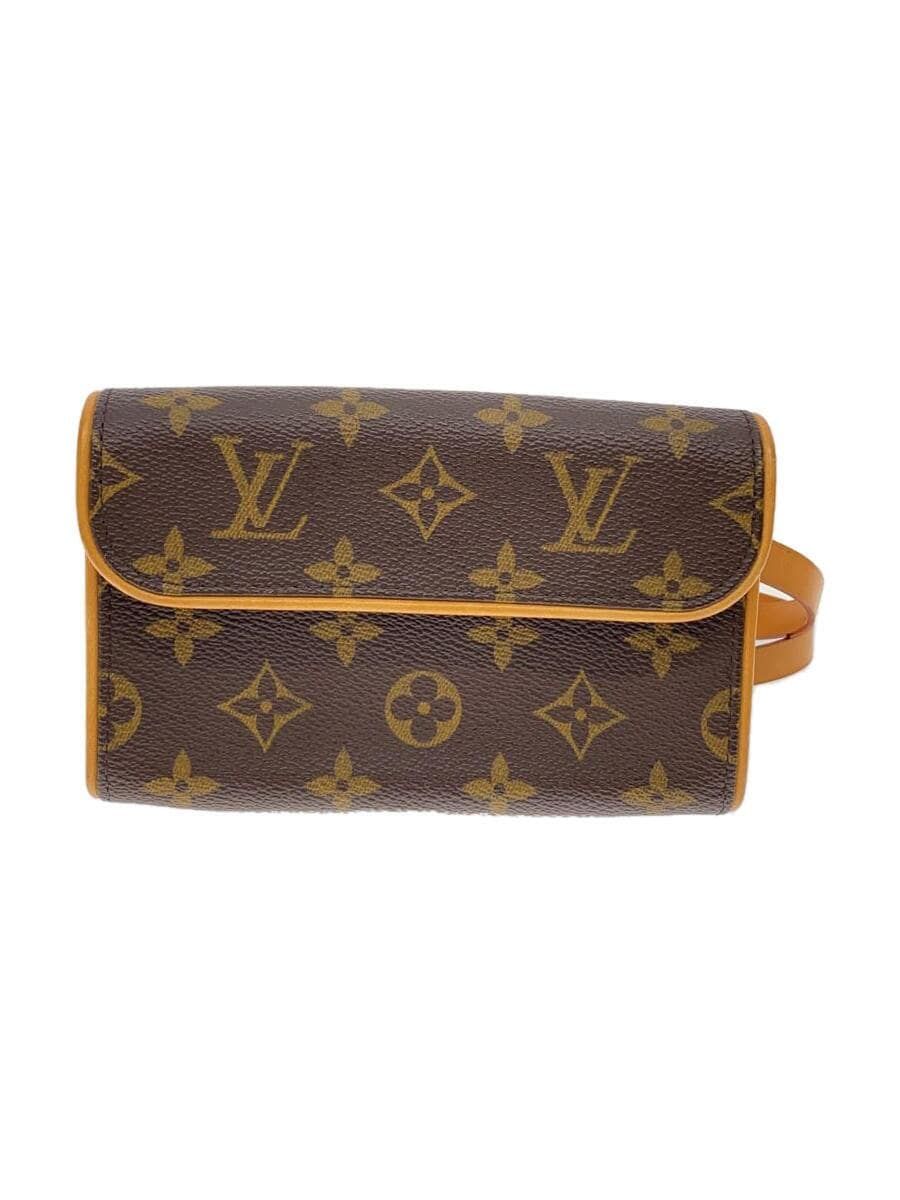 LOUIS VUITTON ポシェット・フロランティーヌ_モノグラム・キャンバス_BRW PVC ブラウン - メルカリ