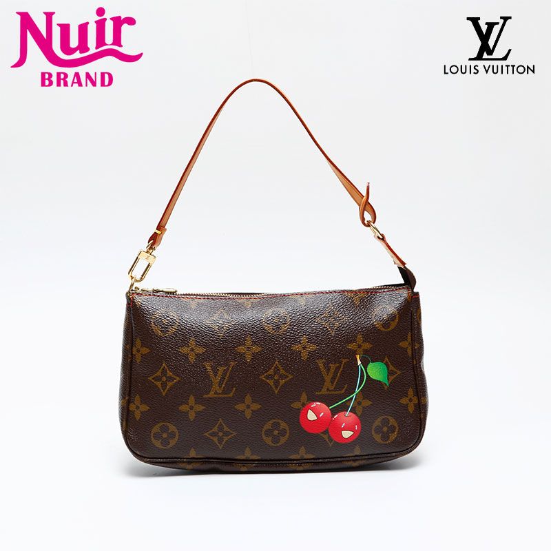 LOUIS VUITTON 村上隆 モノグラムチェリー ポシェットアクセソワール 新品 ルイヴィトン 村上隆 LV × TM ポシェット・アクセソワール