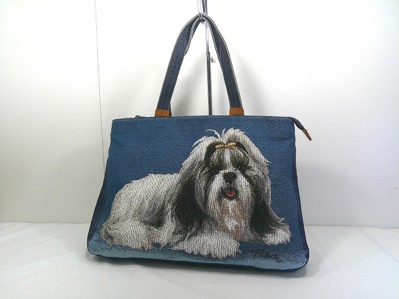 s25g-A394k【中古】Think Bee シンクビー シーズー 犬 トート