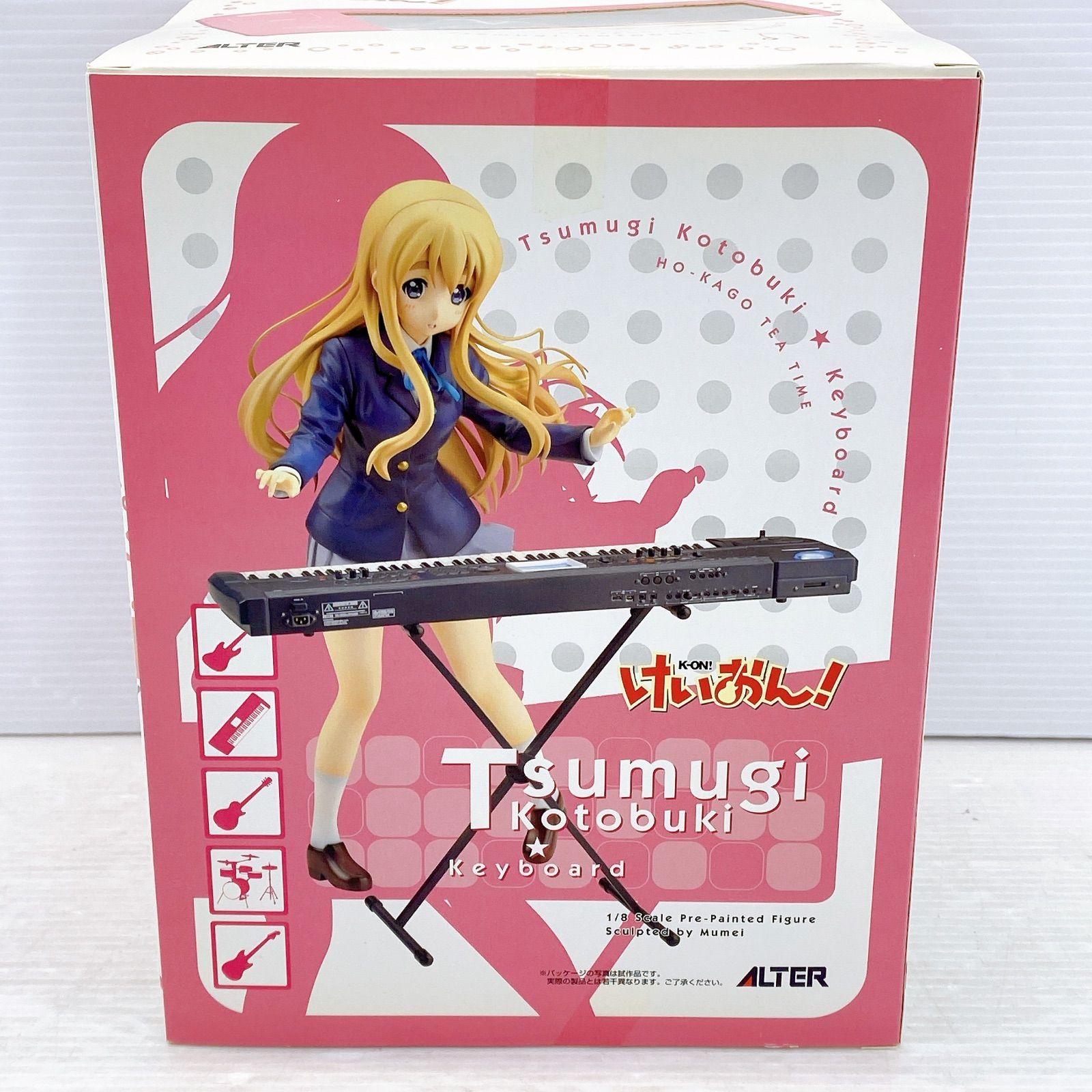 けいおん! 琴吹紬 フィギュア キーボード 1/8 ALTER