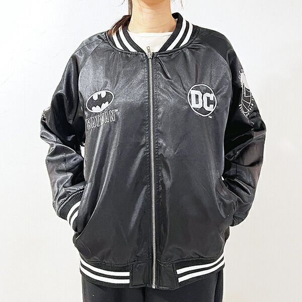  バットマン DC ダークナイト スカジャン 3 L ブルゾン アパレル 日用品/生活雑貨 キッチン 日用品 その他