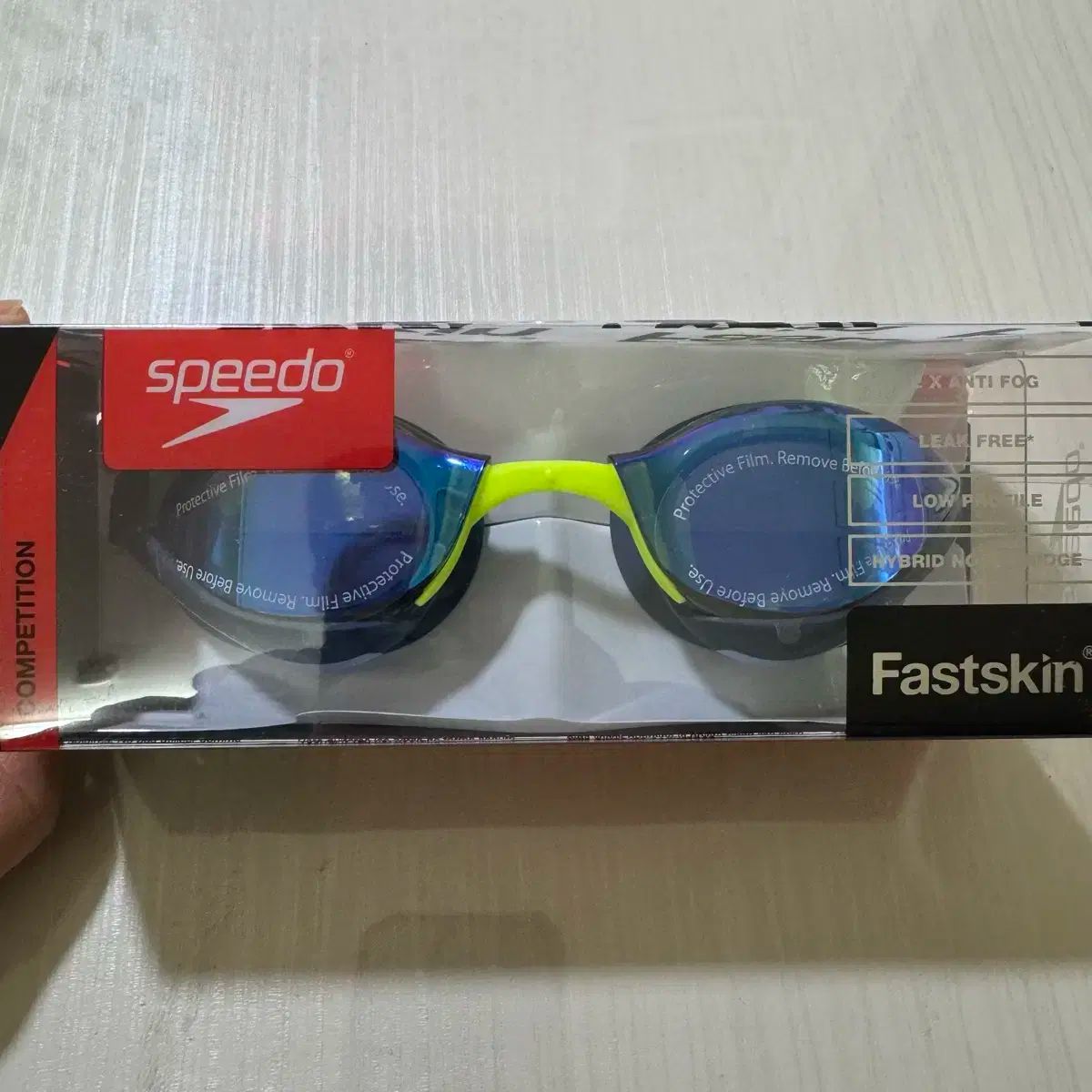 SPEEDO スピード ピュアフォーカス アジアンフィット スイムゴーグル 8 ー 1177918662