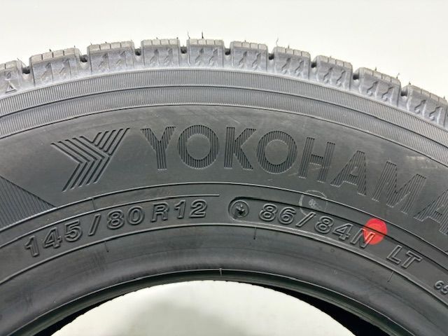 新品 2022年製 145/80R12 86/84N LT YOKOHAMA ice GUARD iG91