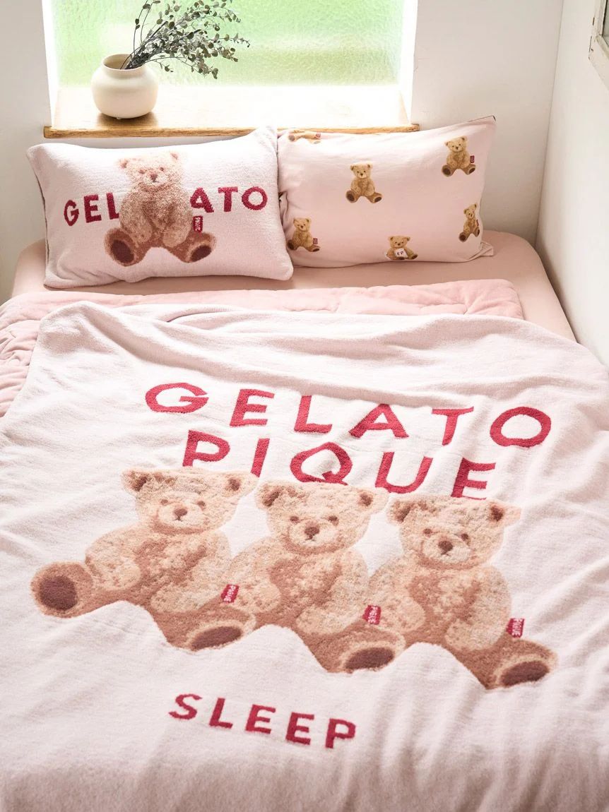 gelato pique Sleep ベアジャガード マルチカバー-ピロケースセット