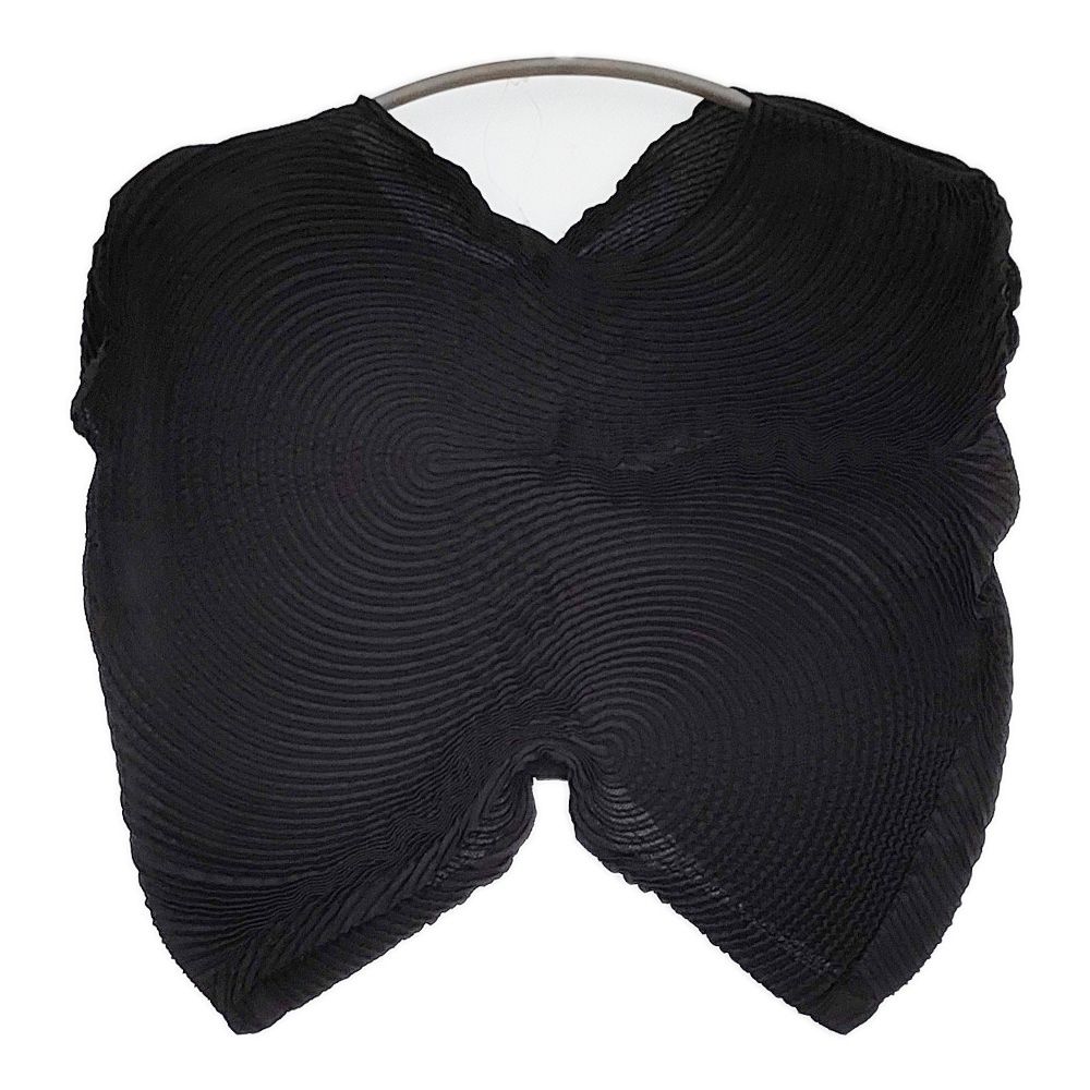 ISSEY MIYAKE 3Dスチームストレッチプリーツ IM44FJ500 サイズ2 カットソー ブラック レディース イッセイミヤケ 5-0916S♪