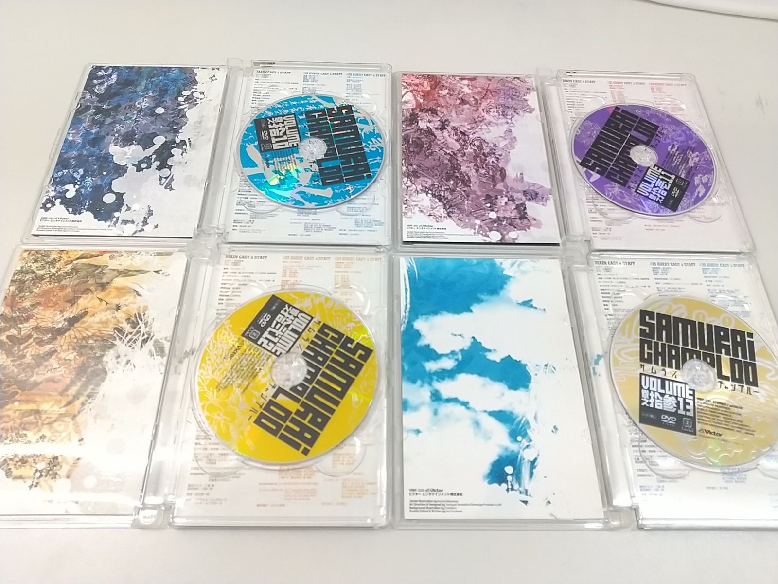 サムライチャンプルー DVD 全13巻セット マングローブ フジテレビ SAMURAI 2509-DZat-20