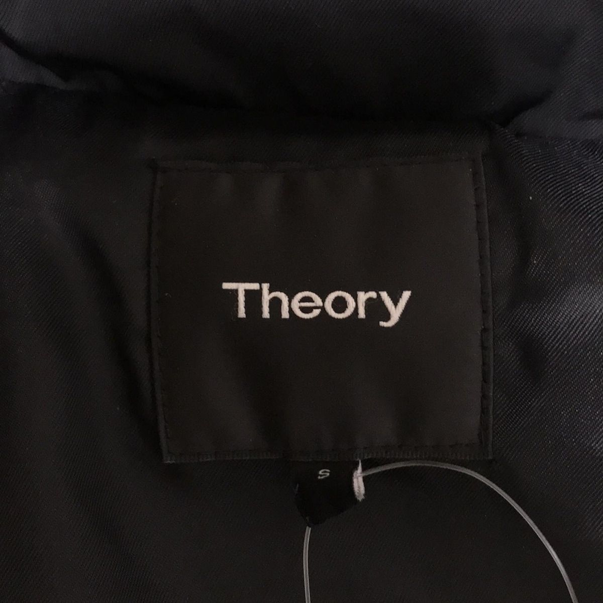 theory セオリー ダウンコート サイズS レディース - 01-7309105-050-902 黒 長袖 ファー ジップアップ 冬 SIROKUMA-CORPORATION_COM