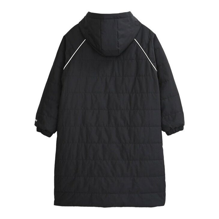 ニューバランス キッズ ベンチコート 中綿コート 子ども用 アウター Newbalance ジュニア パデット ロングコート 140cm 150cm 160cm コート 子供服 防風 スポーツウェア キッズウエア 子ども用コート 用 |YJ53173-BK