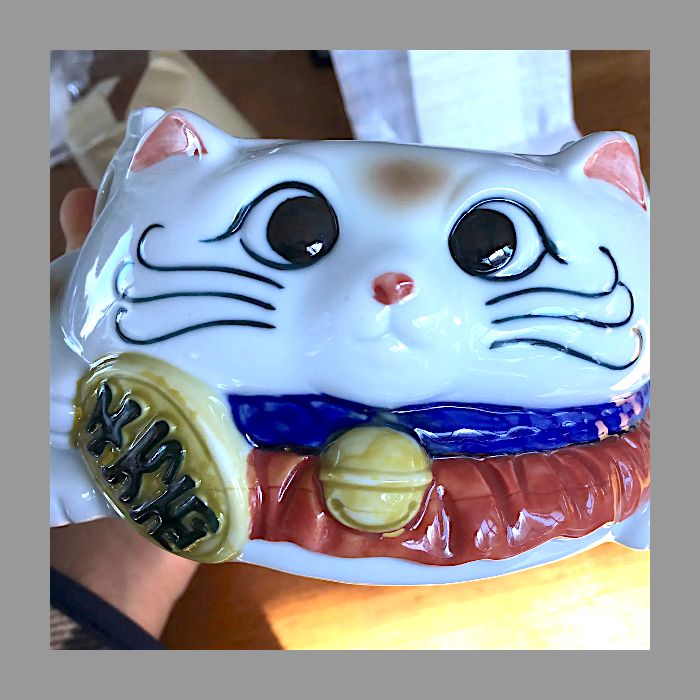 招き猫！陶器電気コンロ あったかいね Seto Craft - メルカリ