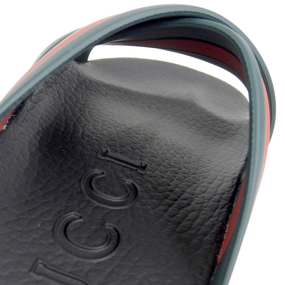 GUCCI グッチ 新品同様 GUCCI グッチ シェリーライン スライド ラバー  