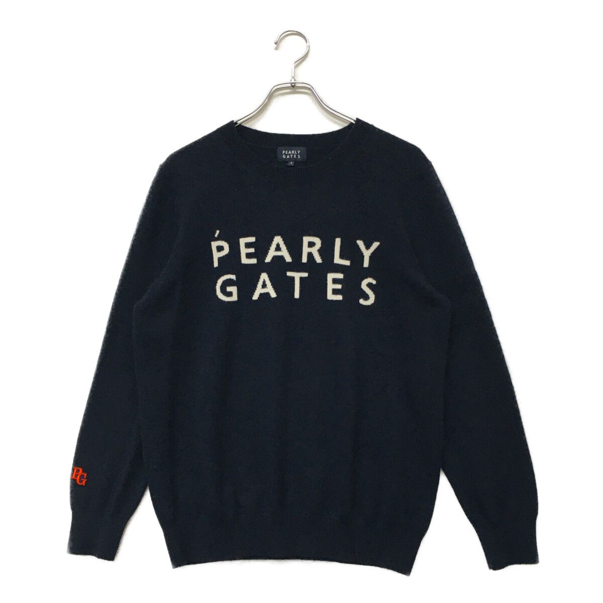 メンズ パーリーゲイツ PEARLY GATES セーター 4(M) 紺 ネイビー