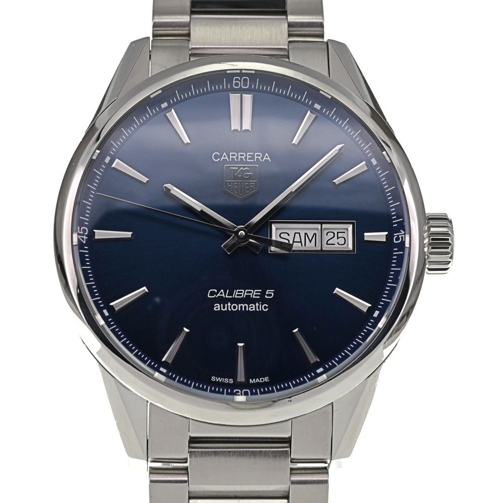 タグホイヤー TAG HEUER WAR201E.BA0723 カレラ  キャリバー5  デイデイト 自動巻き メンズ箱付き J#136635