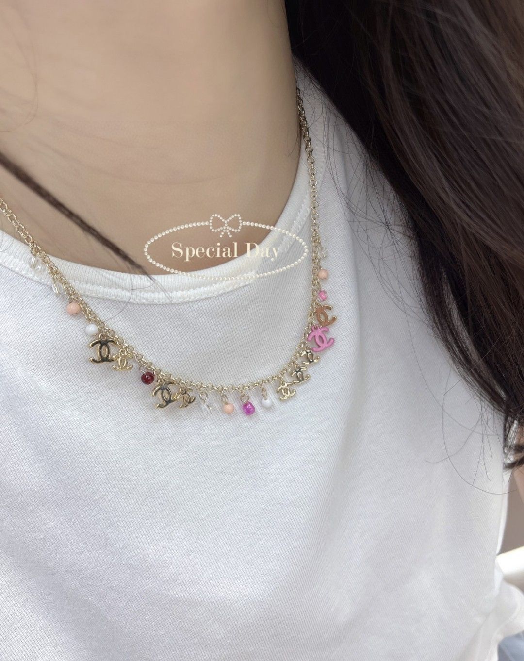 今日 Chanel ヴィンテージ アルファベット ネックレス 在庫 価格