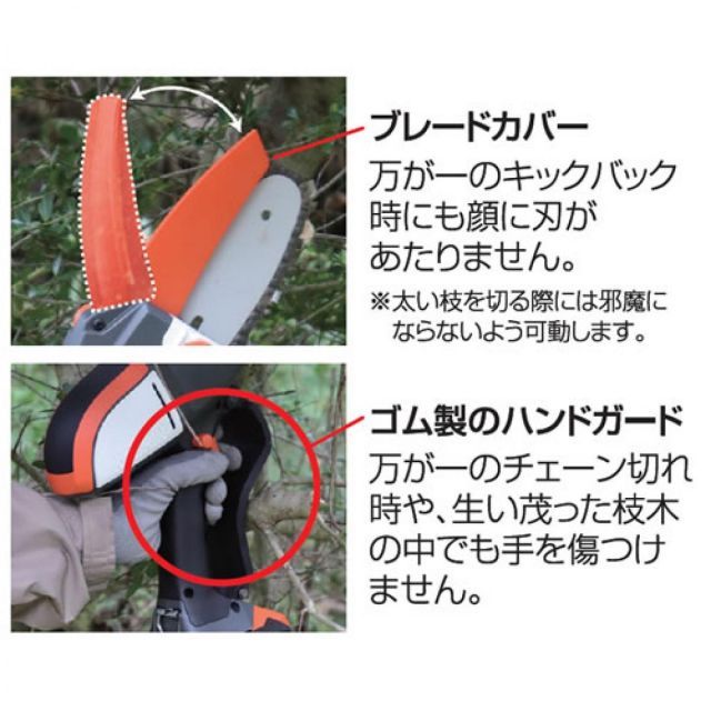  工進 コーシン 充電式 ハンディチェンソー SHC 180 18 V 2 0 Ah バッテリー 充電器付き 片刃のこぎり のこぎり