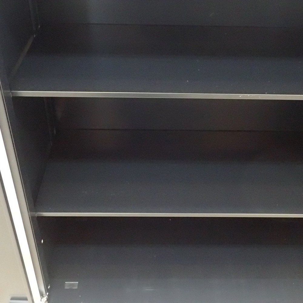 コクヨ エディア ブラックシリーズ 両開き書庫 鍵付 BWUH-SD59E6C W900 D450 H1130 キャビネット 収納 EG18845 オフィス家具 MARWIL-DEMENAGEMENTS_CH