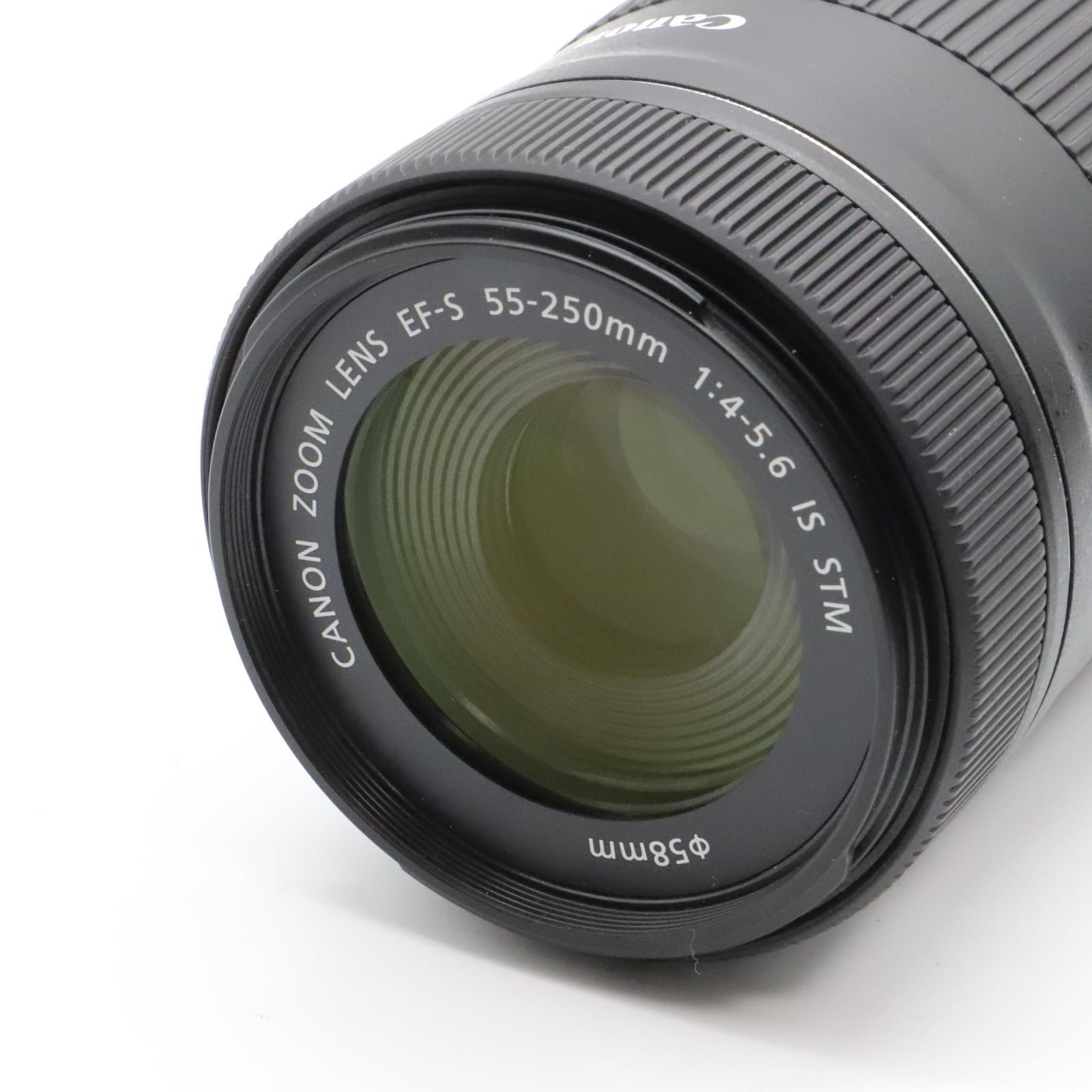 ほぼ新品】Canon キヤノン 望遠ズームレンズ EF-S55-250mm F4-5.6 IS