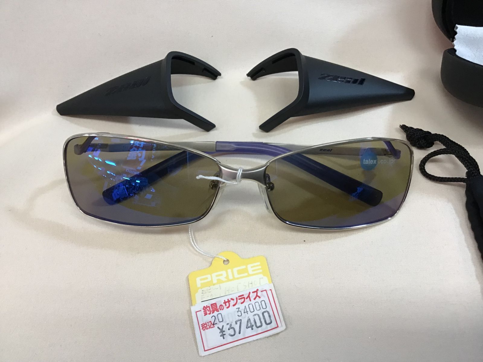 ZEAL ジール ステルス アクションコパー 偏光グラス タレックス 超美品！ 送料500円 ZEAL 偏光グラスF-601 ホットショット ﾚﾝｽﾞ：ﾀﾚｯｸｽ ﾌﾞﾙｰﾐﾗｰ ｻｲﾄﾞﾊﾞｲｻﾞｰ