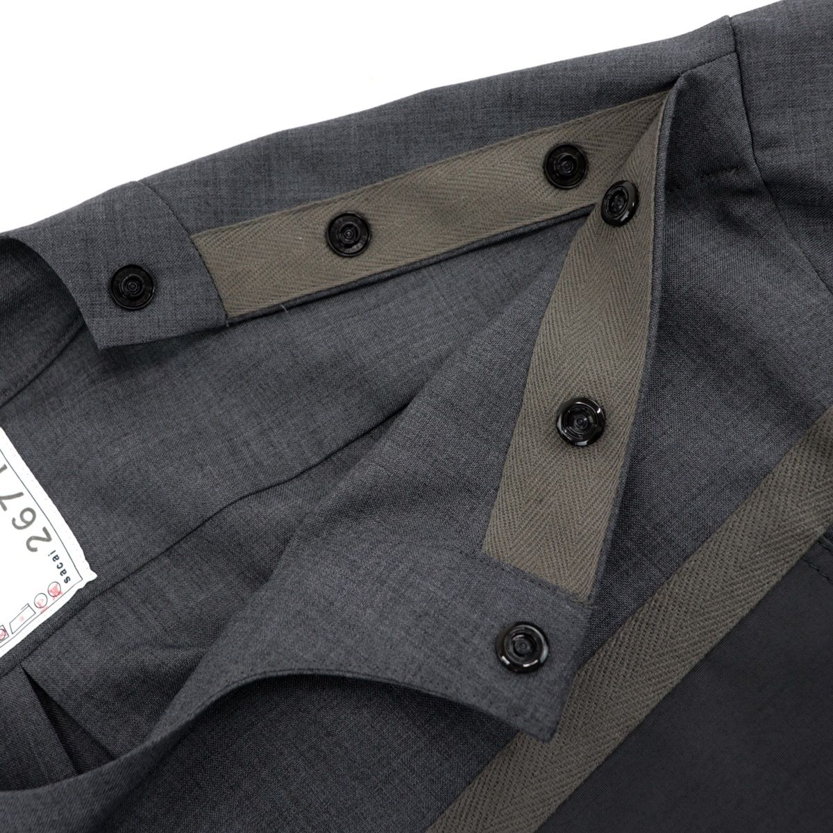未使用 サカイ 22SS Suiting Mix Pullover スーチングプル