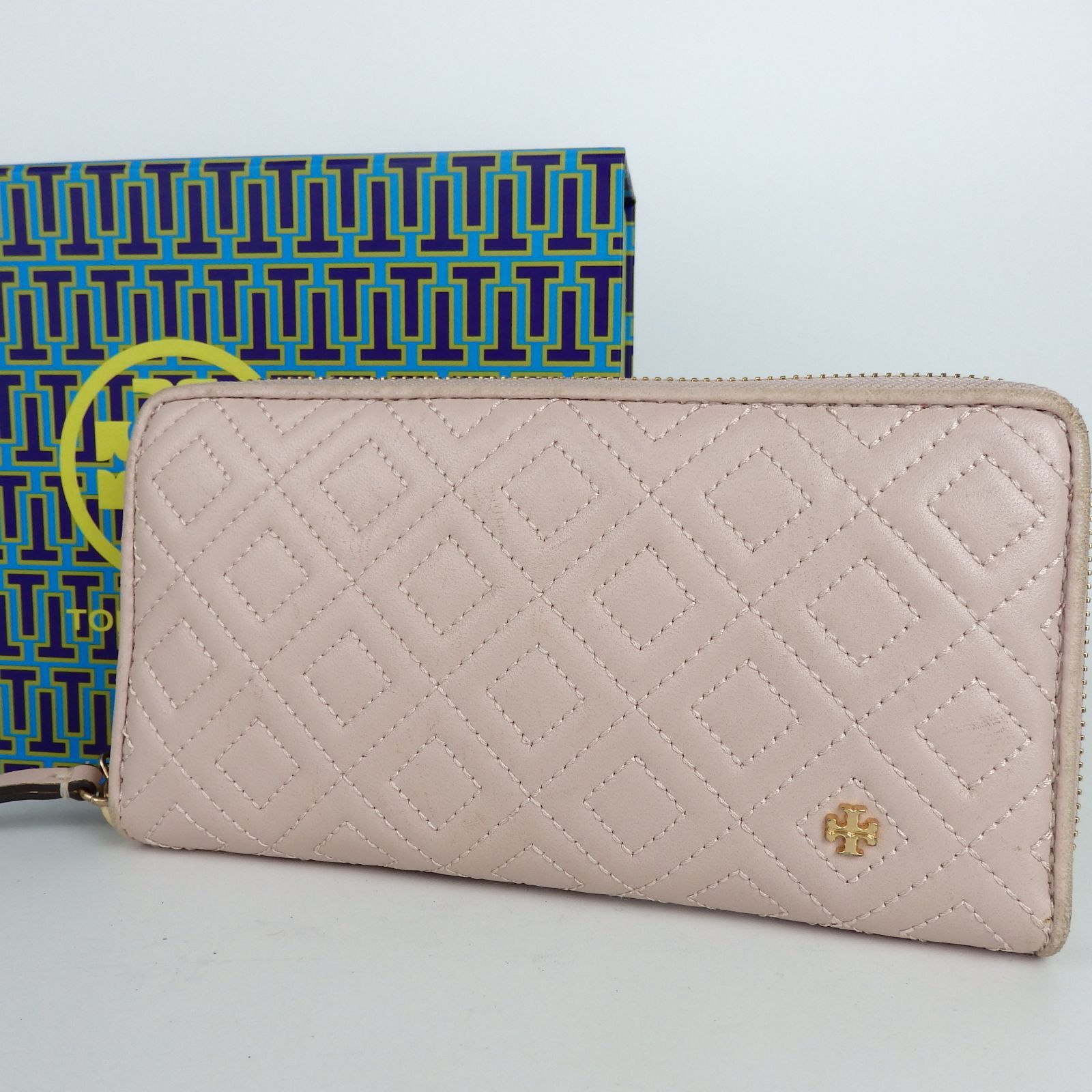 トリーバーチ ピンクゴールド長財布 Tory Burch - トリーバーチ 長財布