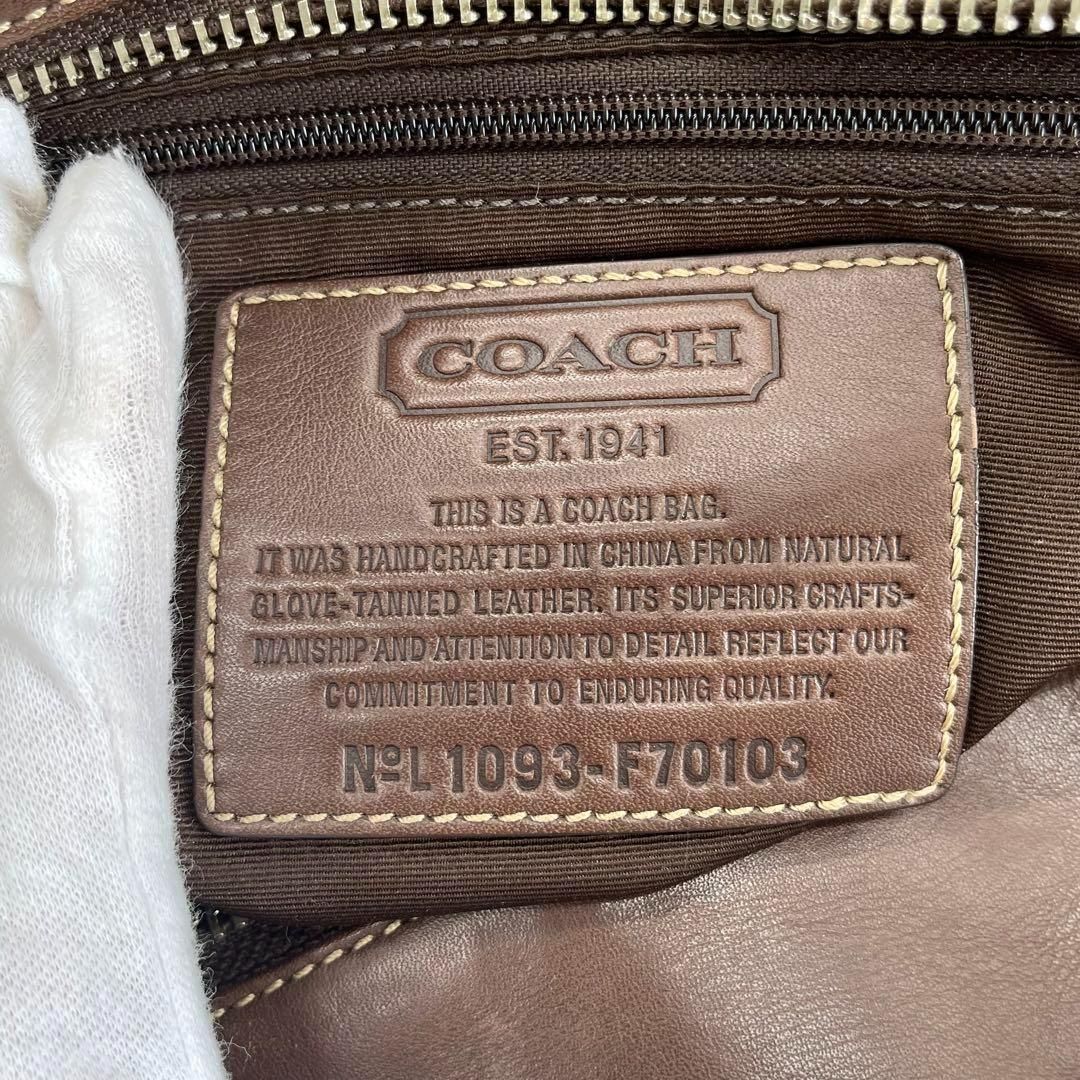 ✨️美品✨️COACH ハンドバッグ トートバッグ 2way 手持ち 肩がけ