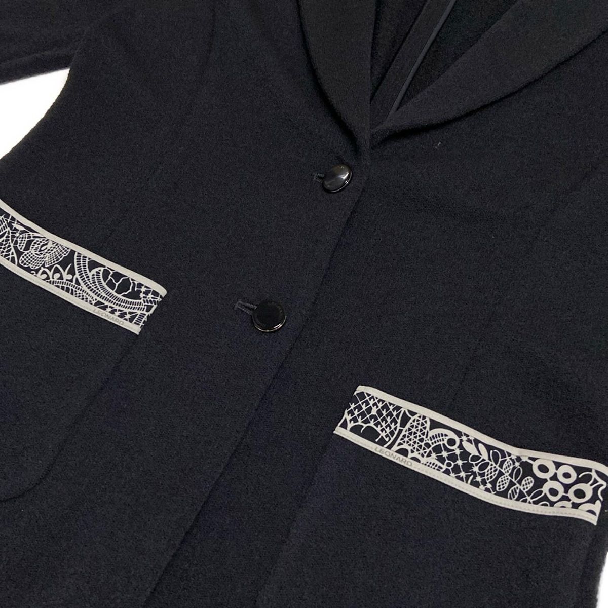 leonard レオナール　ジャケット　美品　サイズ38 LEONARD(レオナール) ジャケット サイズ38 M レディース