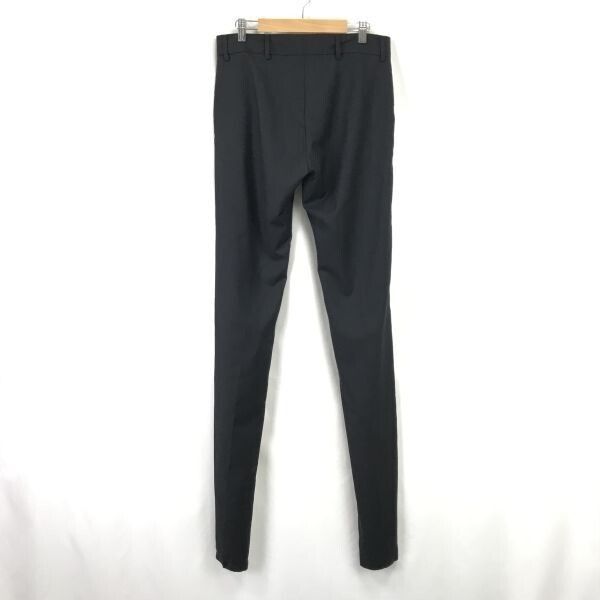 ポルトガル製 ボッテガヴェネタ Bottega Veneta テーパードパンツ 40 レディースM 股下104cm 黒 black ズボン Trouser◆TBH829