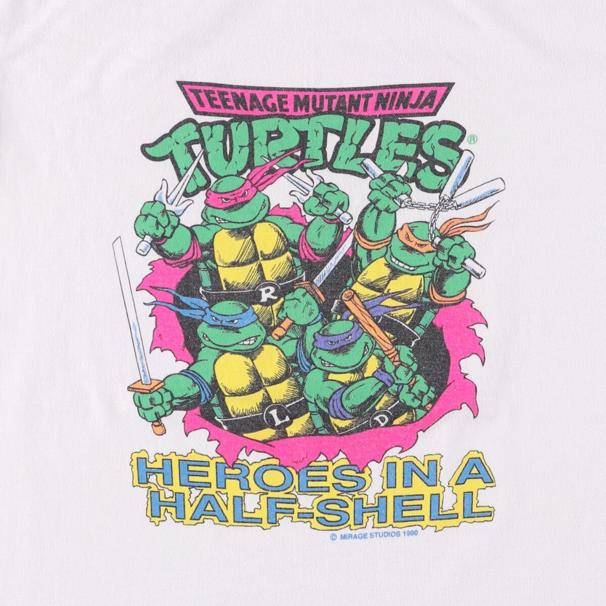 古着 90年代 ヘインズ Hanes Teenage Mutant Ninja Turtles 